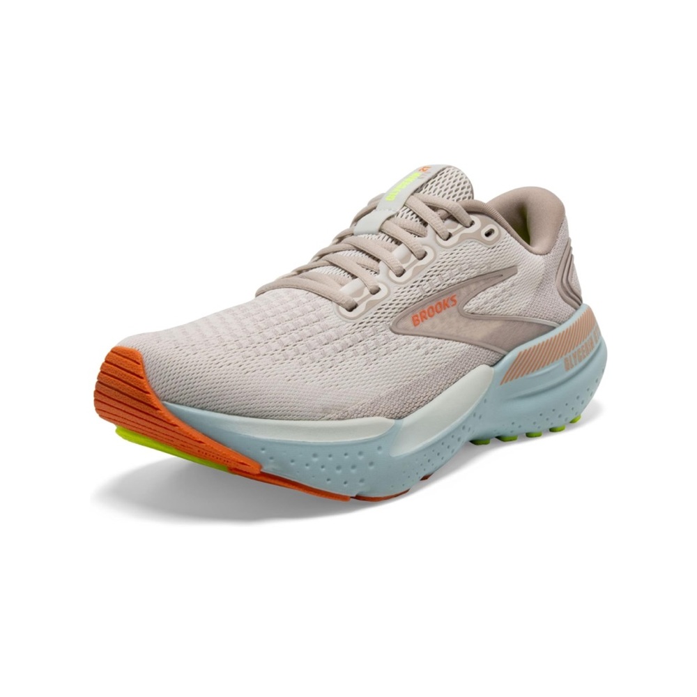 Brooks Glycerin GTS 21 Womens Size 8 Aqua Coconut Athletic Running Shoes